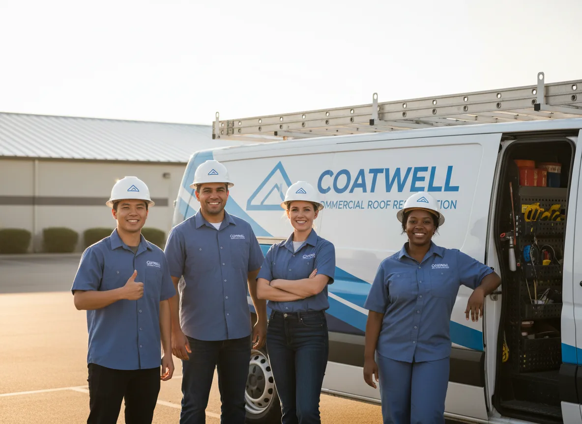 Commercial roof coating company in Flora, IN
